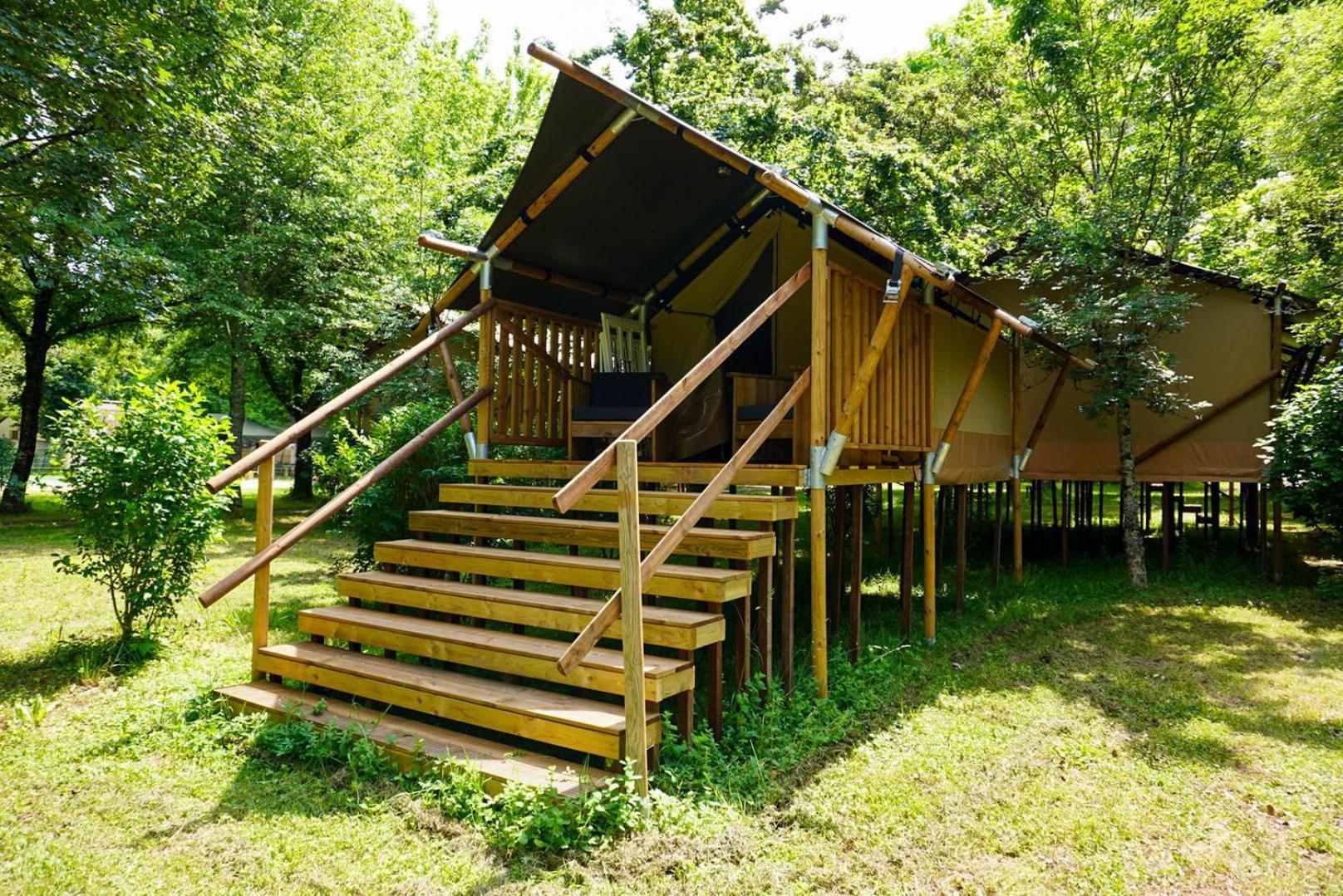 Camping Pittoresque Saint-Parthem Oda fotoğraf